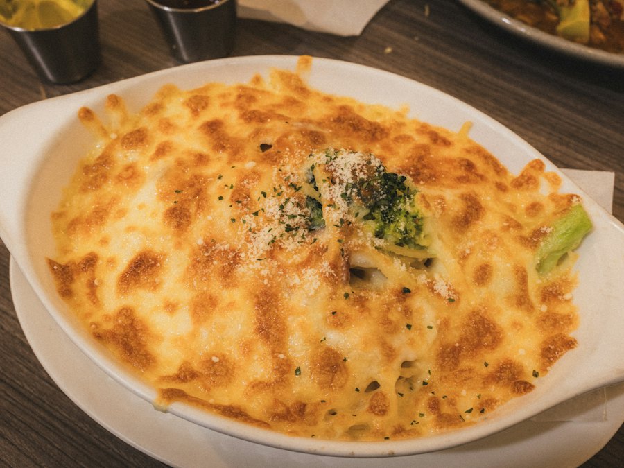 チーズがこんがり焼けたクリームドリア